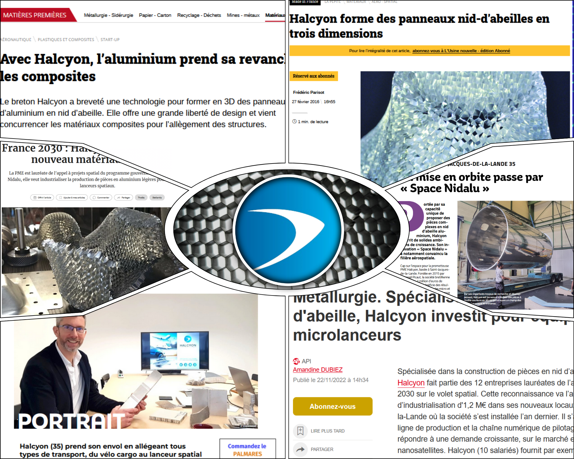 Article de presse sur Halcyon performance industrielle