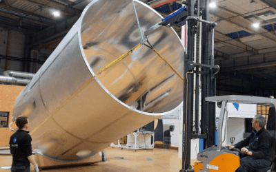 Halcyon au cœur du lanceur MaiaSpace : fabrication d’une jupe inter-étage